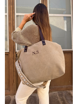 Bolso Shopper Lona Cuadrado...