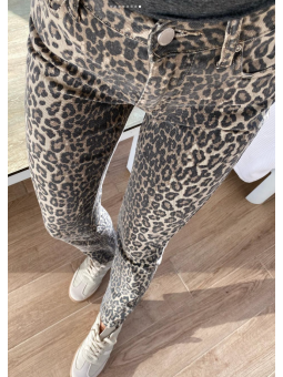 Pantalón Leopard Tonos...