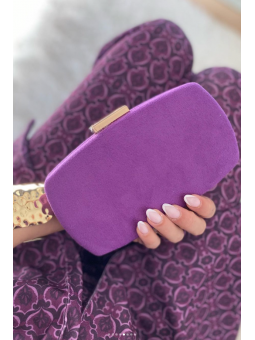 Bolso Fiesta MORADO ovalado