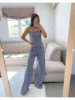 Conjunto top + pantalón...