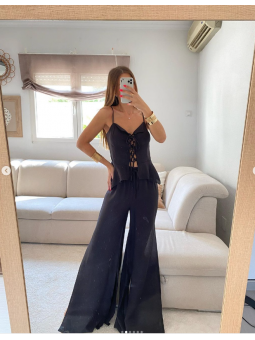 Conjunto pantalón + top...