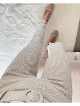 Pantalon beige mini...