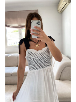 Vestido Celia largo BLANCO...