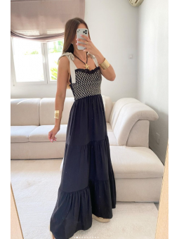 Vestido Celia largo NEGRO...