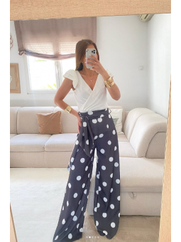 Pantalón Palazzo NEGRO...
