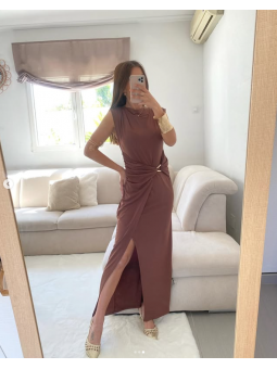 Vestido África chocolate...