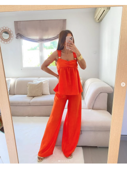 Conjunto NARANJA pantalón +...