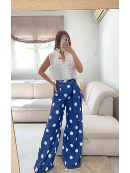 Pantalón Palazzo AZUL...