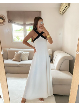 Vestido Luna bicolor...