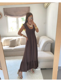 Vestido Deborah volantes en...