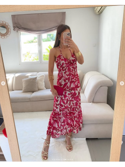 Vestido gasa vainilla...