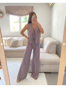 Conjunto pantalón + chaleco...