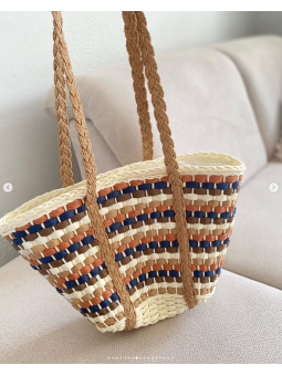 Bolso capazo rafia caldera...