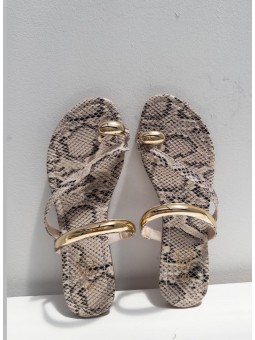 Sandalia snake Atenea...