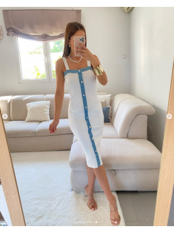 Vestido tirantes BLANCO...
