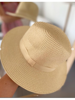 Sombrero beige basico