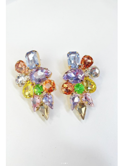 Pendientes JOYA multicolor...