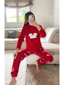 Pijama Rojo MICKEY G0133