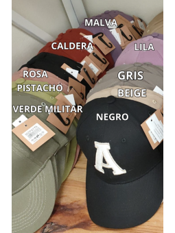 Gorra letra personalizada